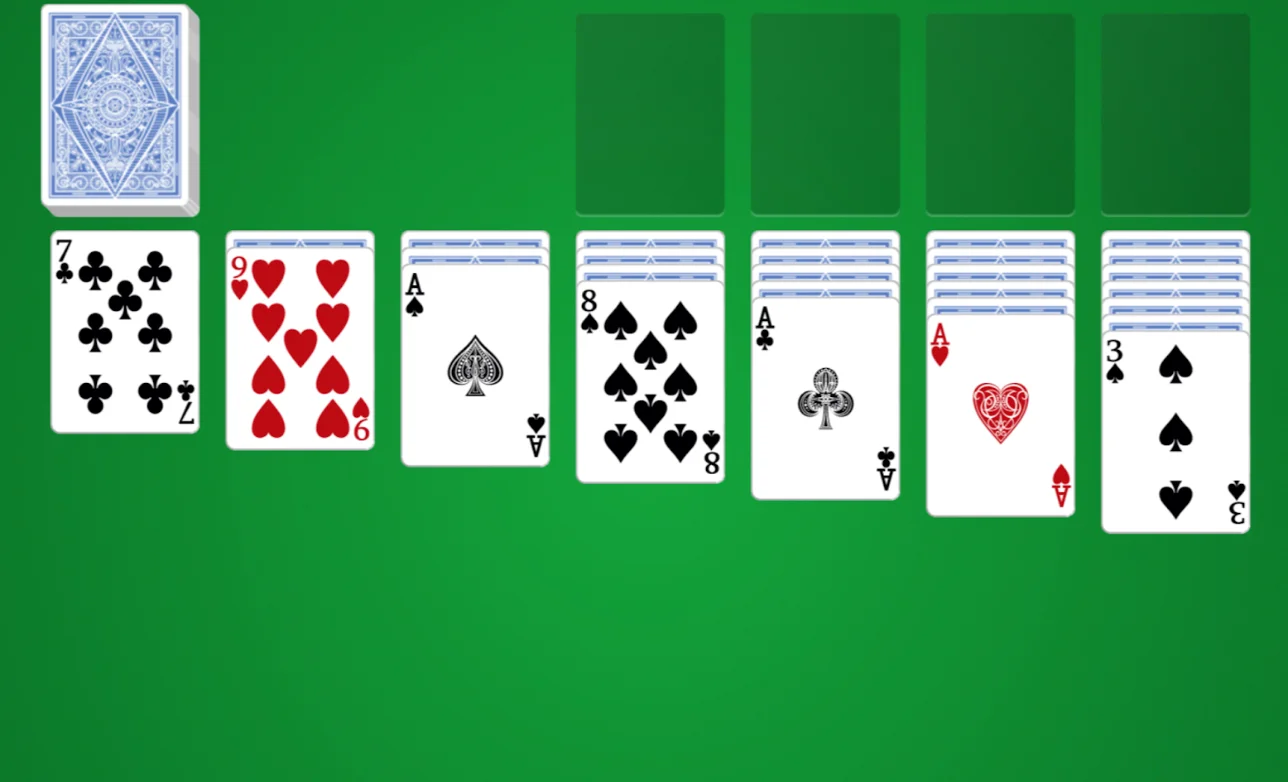 How to setup solitaire